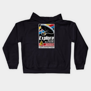 Explore New Worlds Kids Hoodie